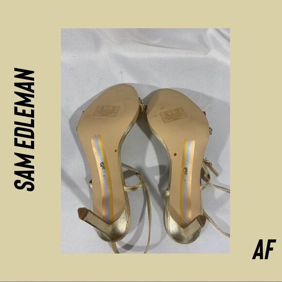 SAM EDLEMAN DAISIE HEELS NEW SIZE 9 - Picture 5 of 8